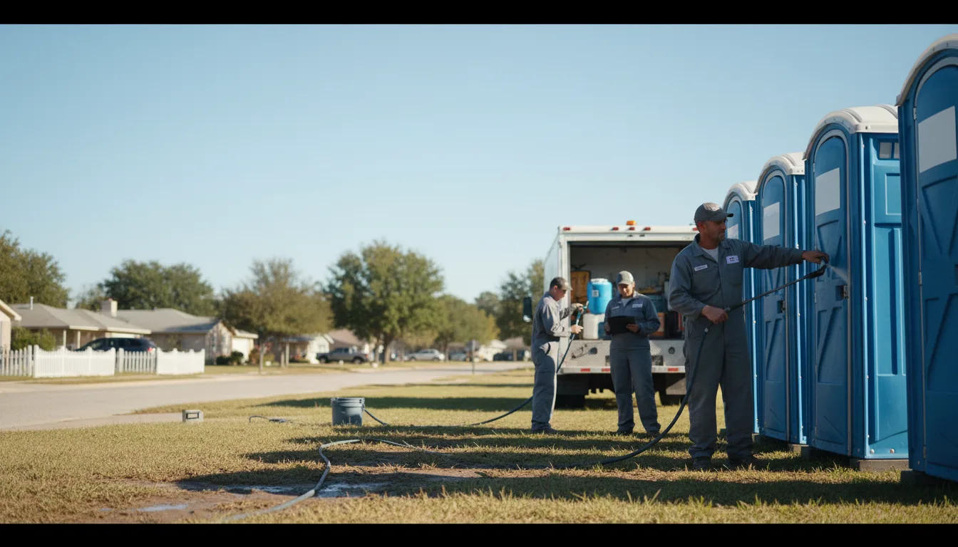 Long-Term Portable Toilet Rental in Merry Hill, NC near me